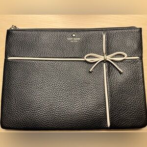 Kate Spade large clutch with bow